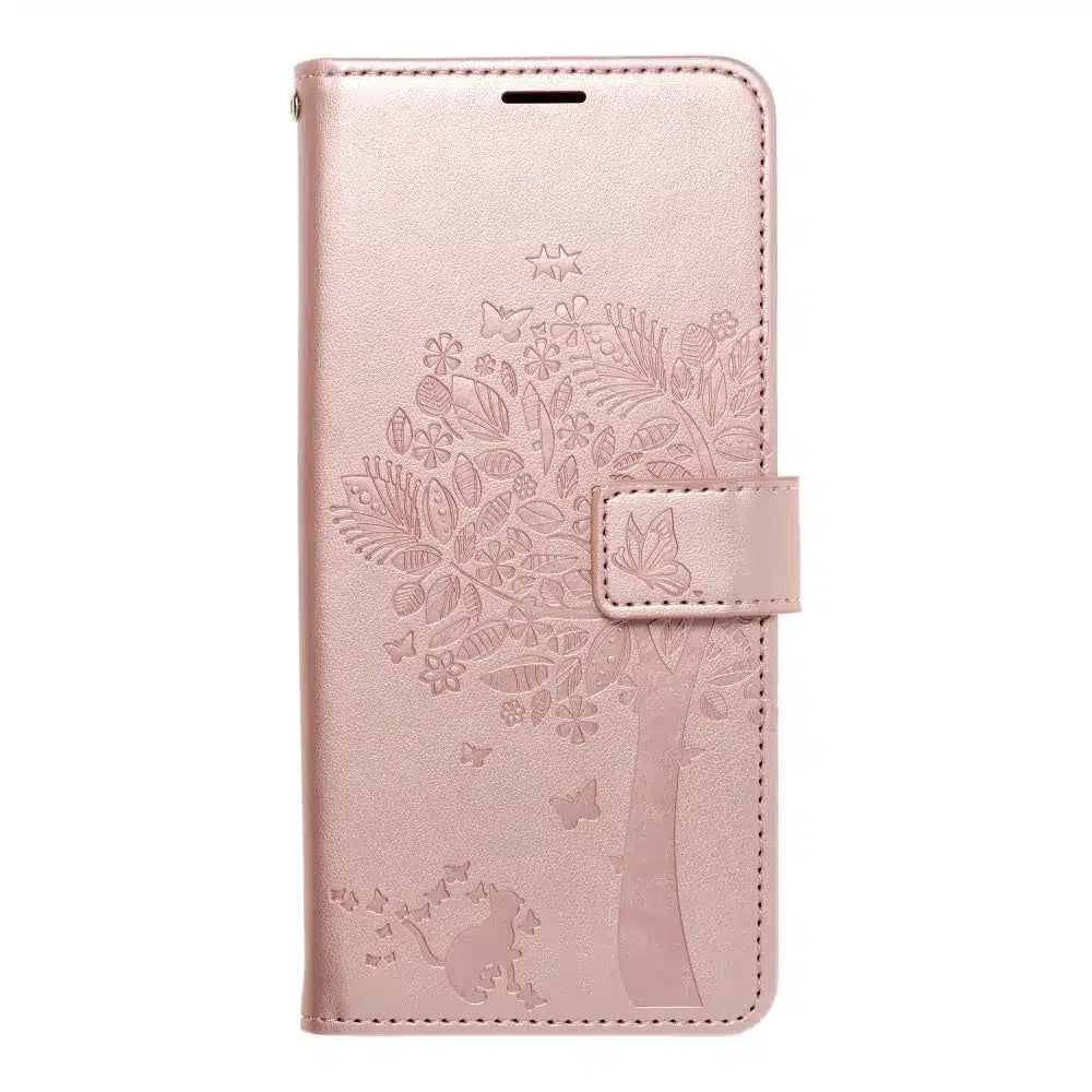 MEZZO Book case za SAMSUNG GALAXY A54 5G tree rose gold