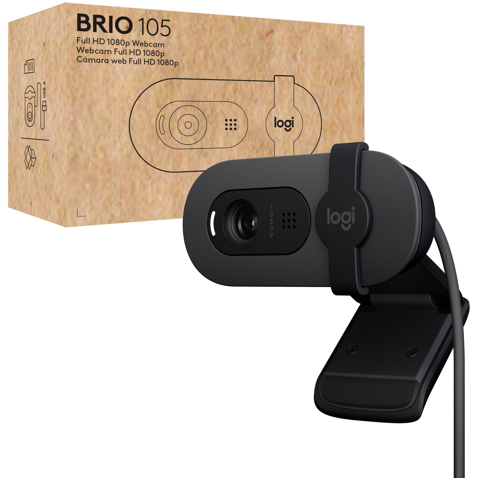 Logitech Brio 105 mrežna kamera 2 MP