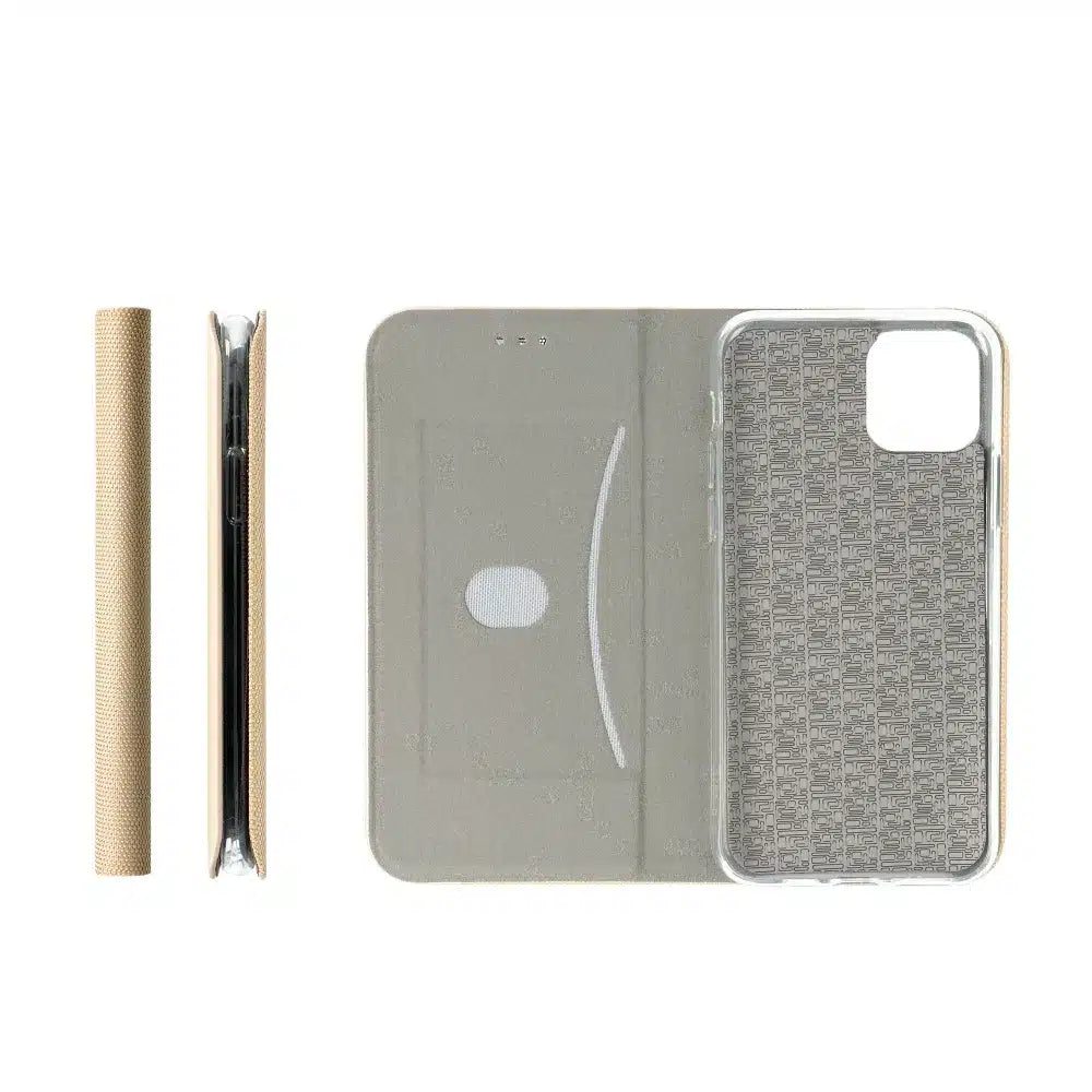 SENSITIVE Book preklopna maska za XIAOMI Redmi NOTE 12 PRO 5G gold