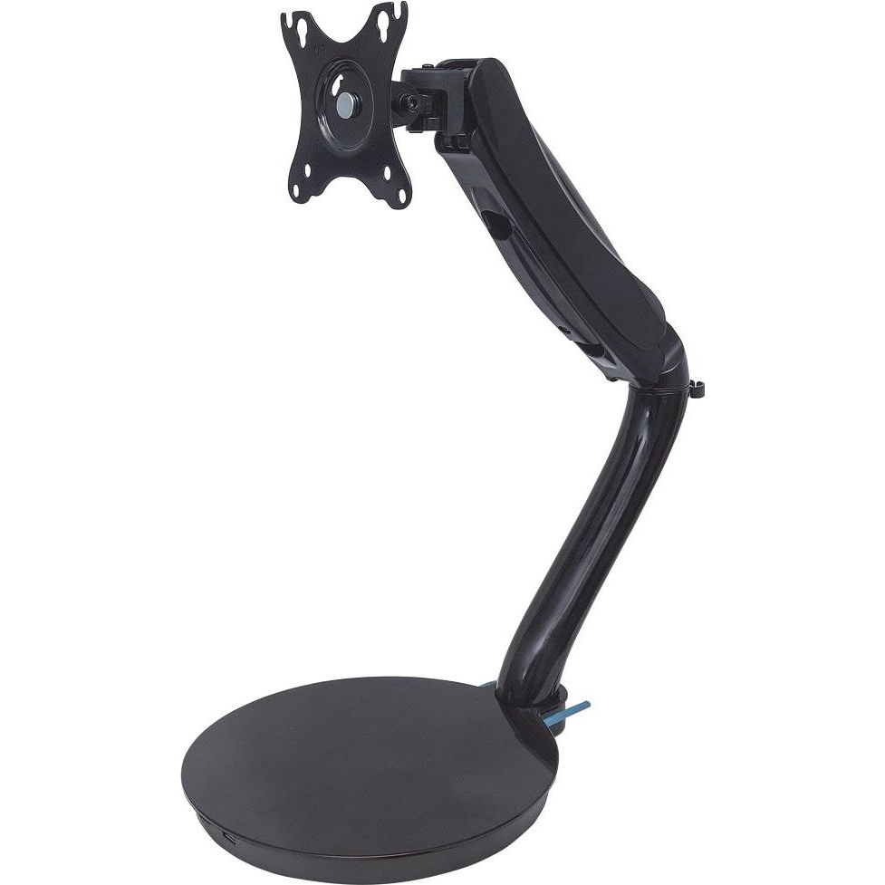 Manhattan 461429 nosač i stalak za monitore 68,6 cm (27") Stolni Crno