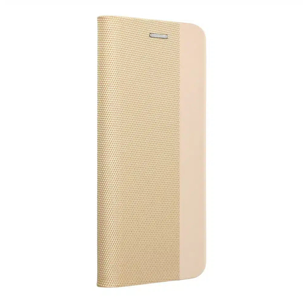 SENSITIVE Book preklopna maska za HUAWEI P Smart 2021 zlatna