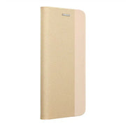 SENSITIVE Book preklopna maska za HUAWEI P Smart 2021 zlatna