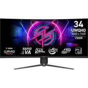 MSI MPG 346CQRF X24 računalni monitor 86,4 cm (34") 3440 x 1440 pikseli UltraWide Quad HD Crno