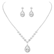 Set EM-29232 - Srebrna / Kristalna KP29232