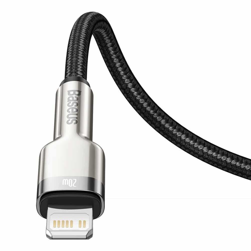 Baseus Cafule Series Metal Data USB Type C - Lightning kabel Power Delivery 20 W 1 m