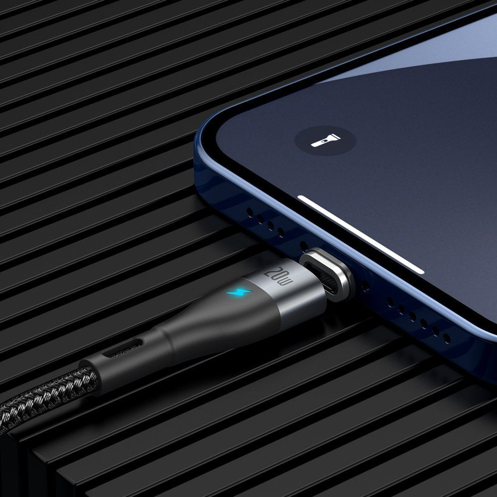 Baseus Zinc USB Type- C na Lightning magnetski kabel Power Delivery 20 W 1 m