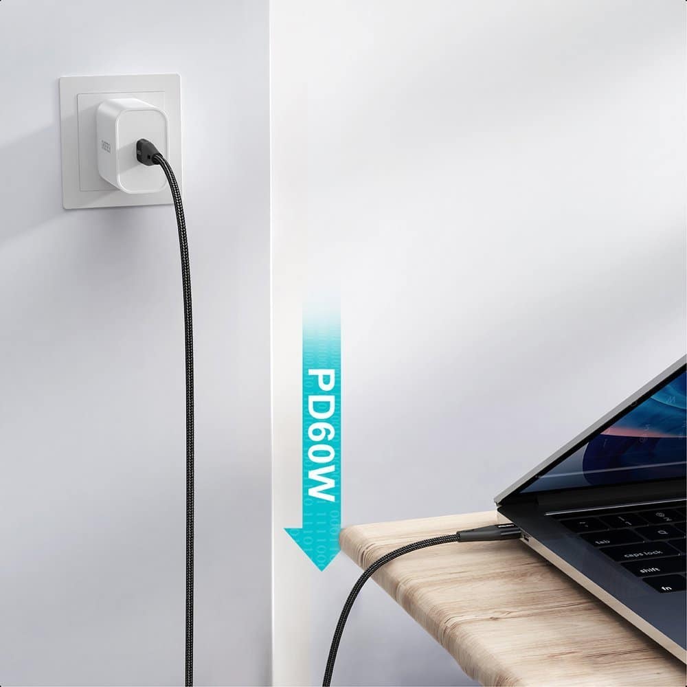Choetech USB Type C - USB Type C podatkovni kabel za punjenje Power Delivery 60W 5A 2m