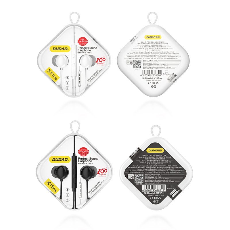 Dudao slušalice žičane in-ear X11Pro