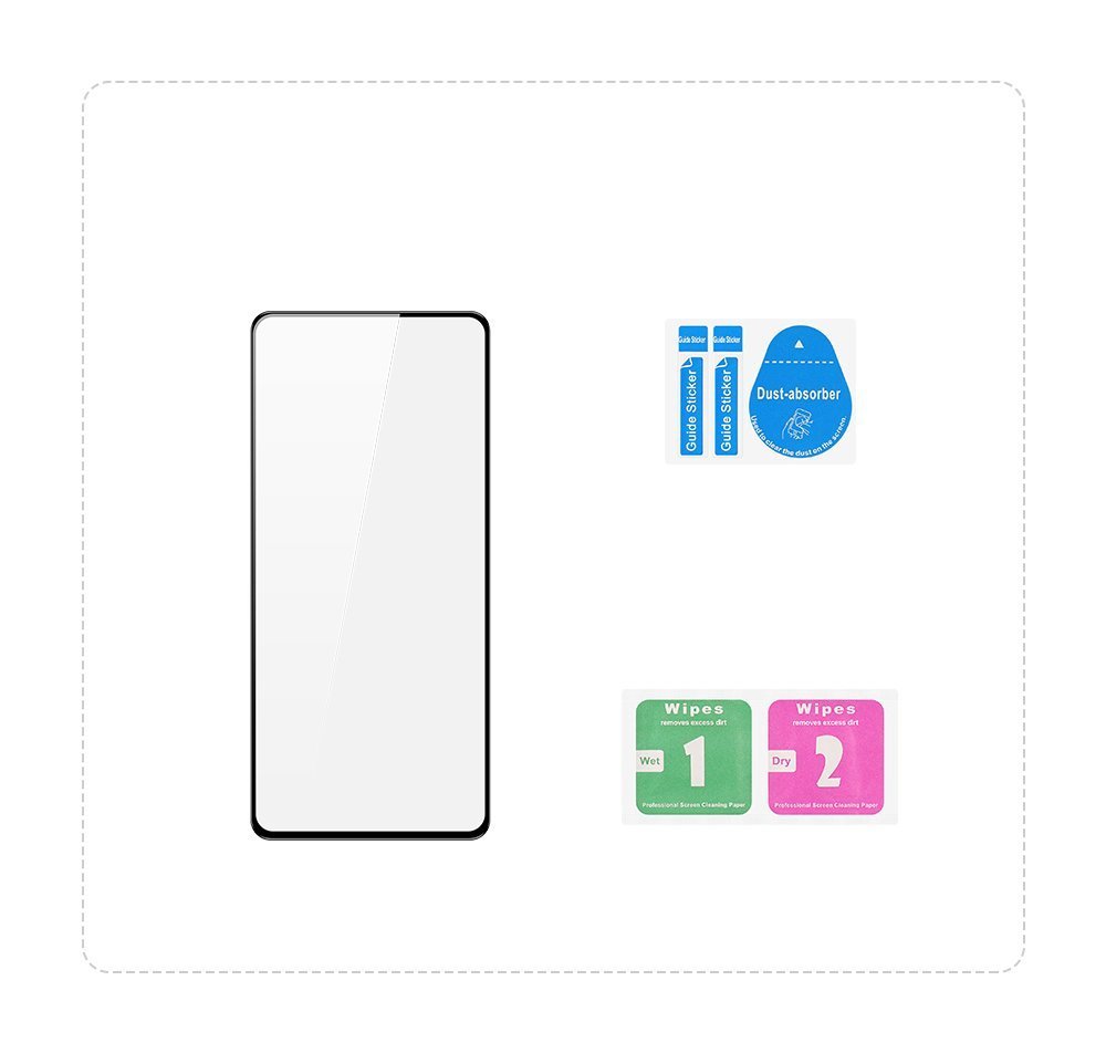 Dux Ducis 9D zaštitno staklo puna pokrivenost s okvirom za Xiaomi Mi 10T Pro / Mi 10T