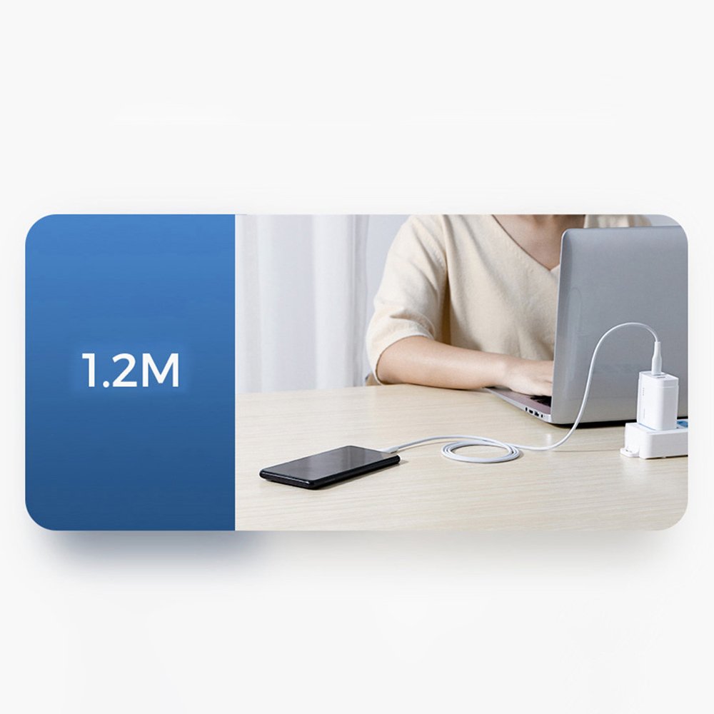 Joyroom USB Type-C - USB Type-C kabel Quick Charge Power Delivery 3 A 60 W 120 cm