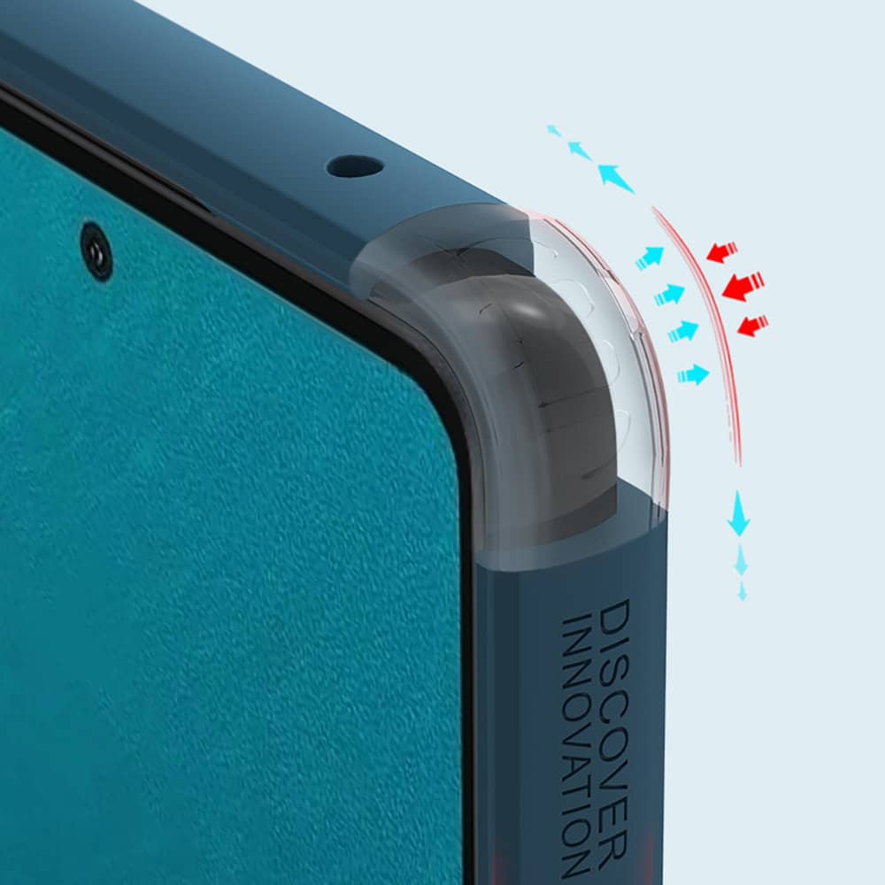 Nillkin Super Frosted Shield Pro izdržljiva maska za Samsung Galaxy A53 5G crvena