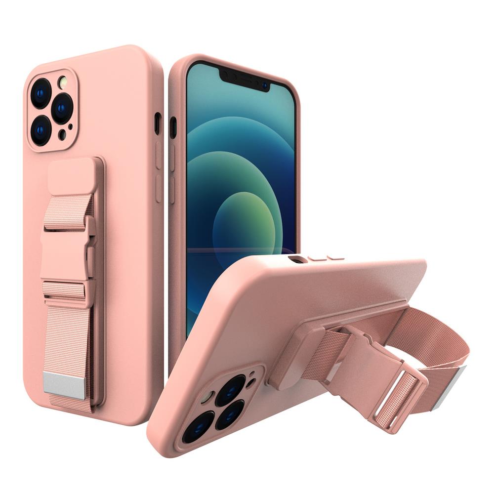 Futrola Rope Case za Apple iPhone 13 - Roza KP39567
