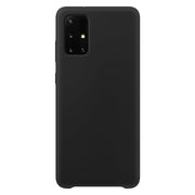Silikonska futrola Meka fleksibilna gumena maska za Samsung Galaxy M51 crna