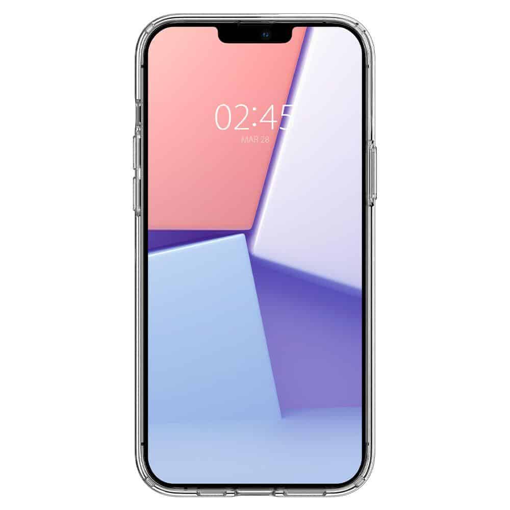 Spigen Liquid Crystal Case prozirna gel maska za iPhone 13 Pro Max