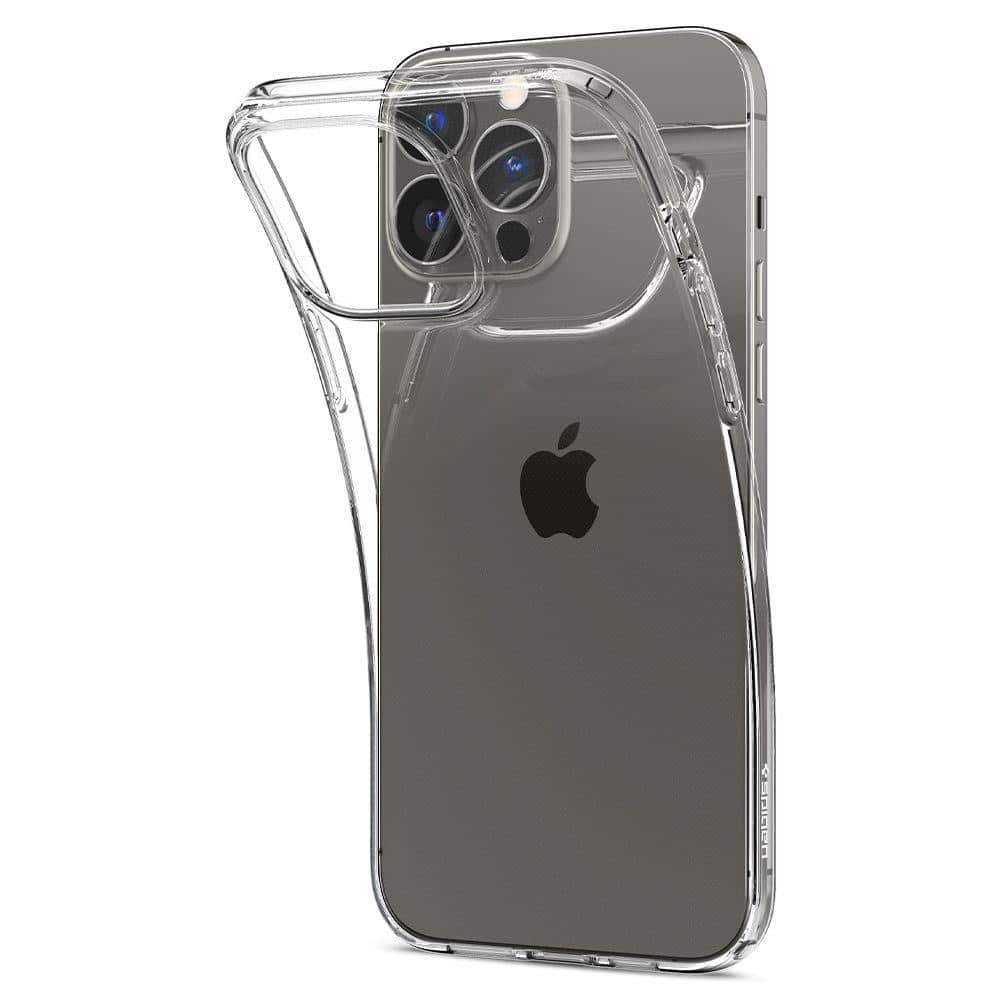 Spigen Liquid Crystal Case prozirna gel maska za iPhone 13 Pro Max