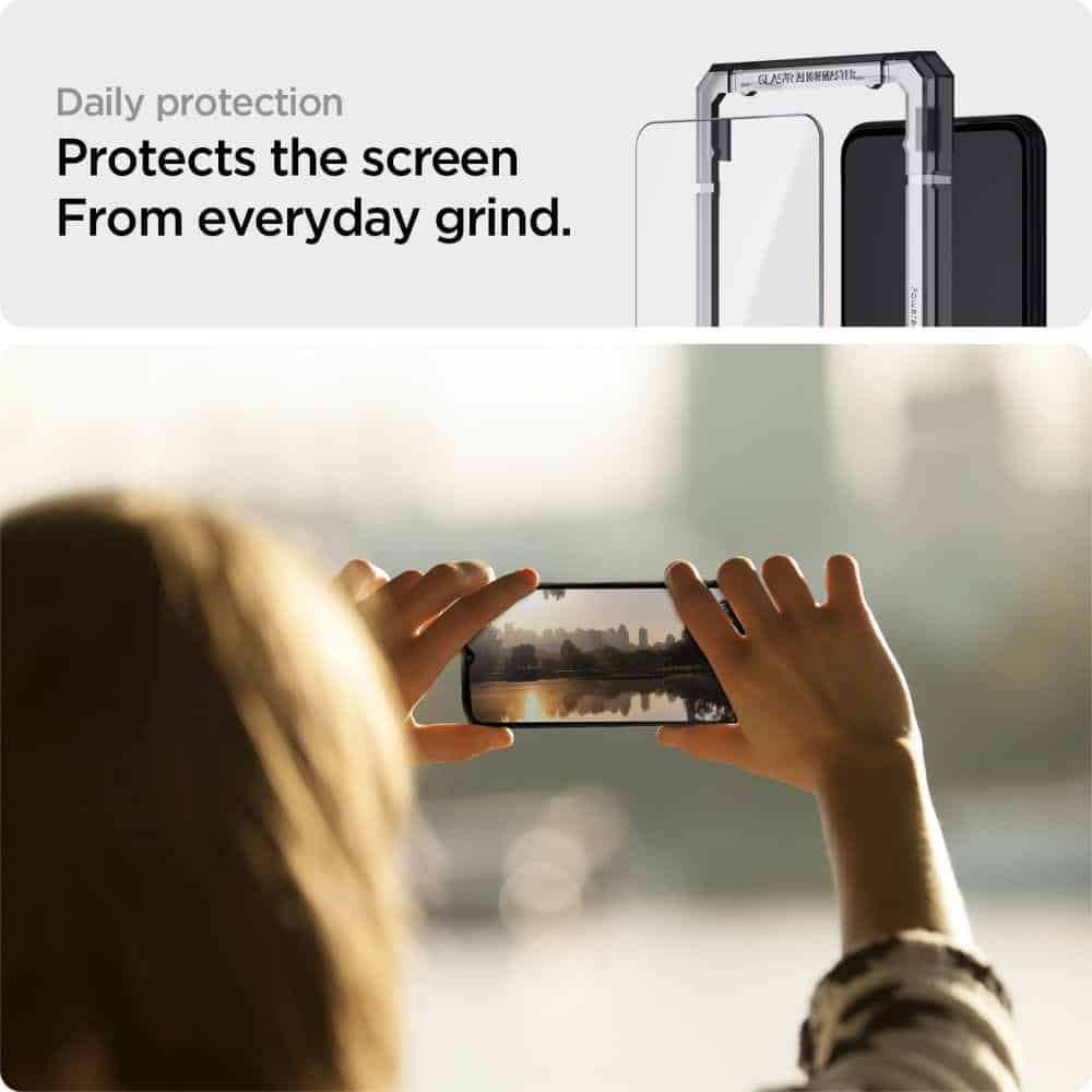 SPIGEN ALM GLAS.TR KALJENO STAKLO 2-kom za SAMSUNG GALAXY A22 5G