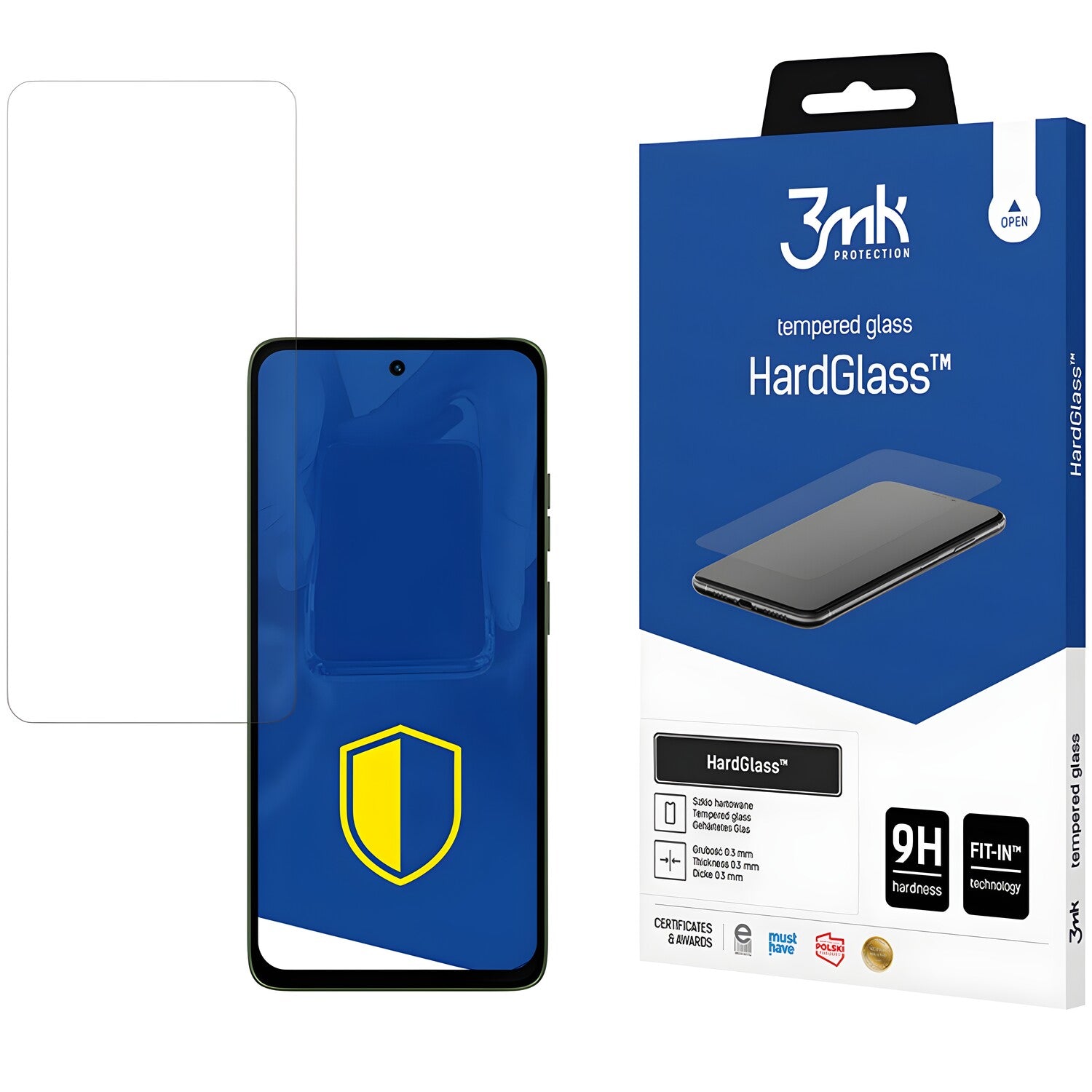 3mk HardGlass zaštitno staklo za Motorola Moto G56 - Prozirna KP39598