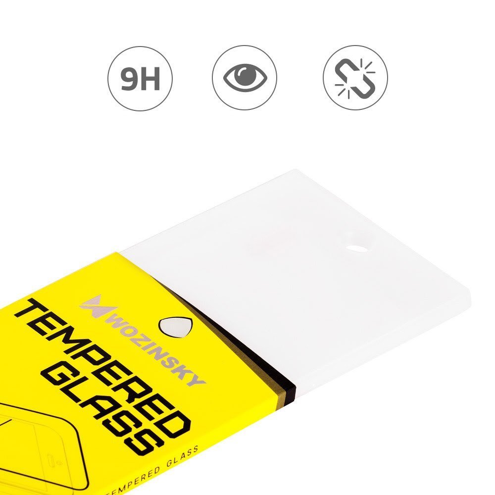 Kaljeno staklo zaštitnik s okvirom za Huawei P40 Lite / Nova 7 i / Nova 6 SE