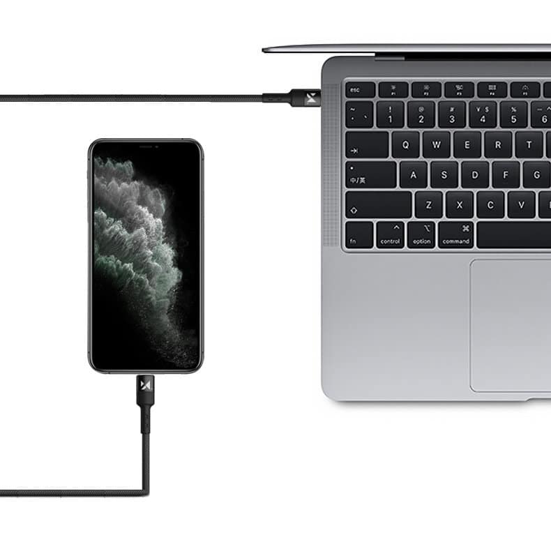 Wozinsky kabel USB Type C - Lightning Power Delivery 18W 1m