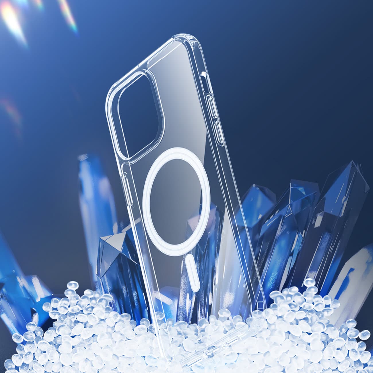DUX DUCIS Clin Mag – prozirna maska kompatibilna sa MagSafe za iPhone 15 Pro Max