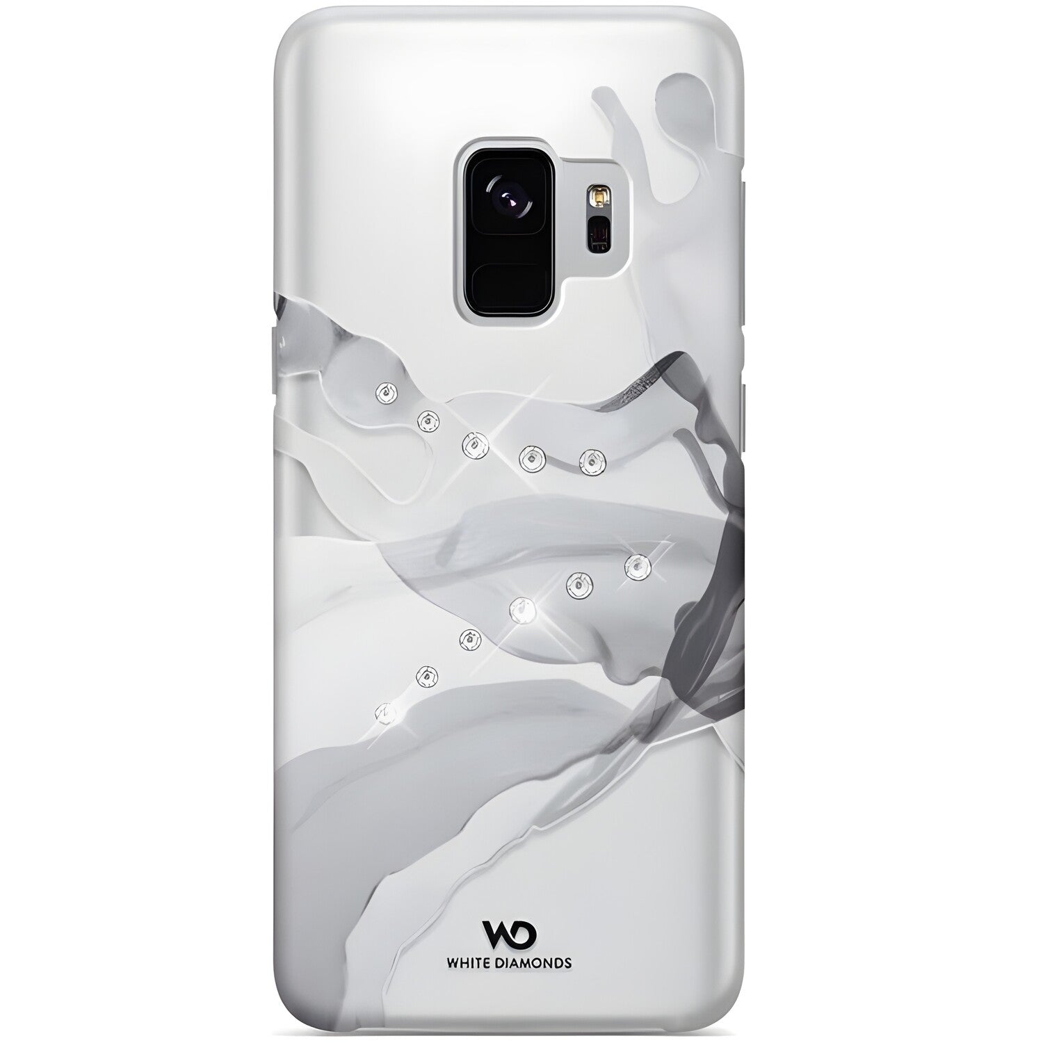 Maska White Diamonds Liquid za Samsung Galaxy S9 - Siva KP28914
