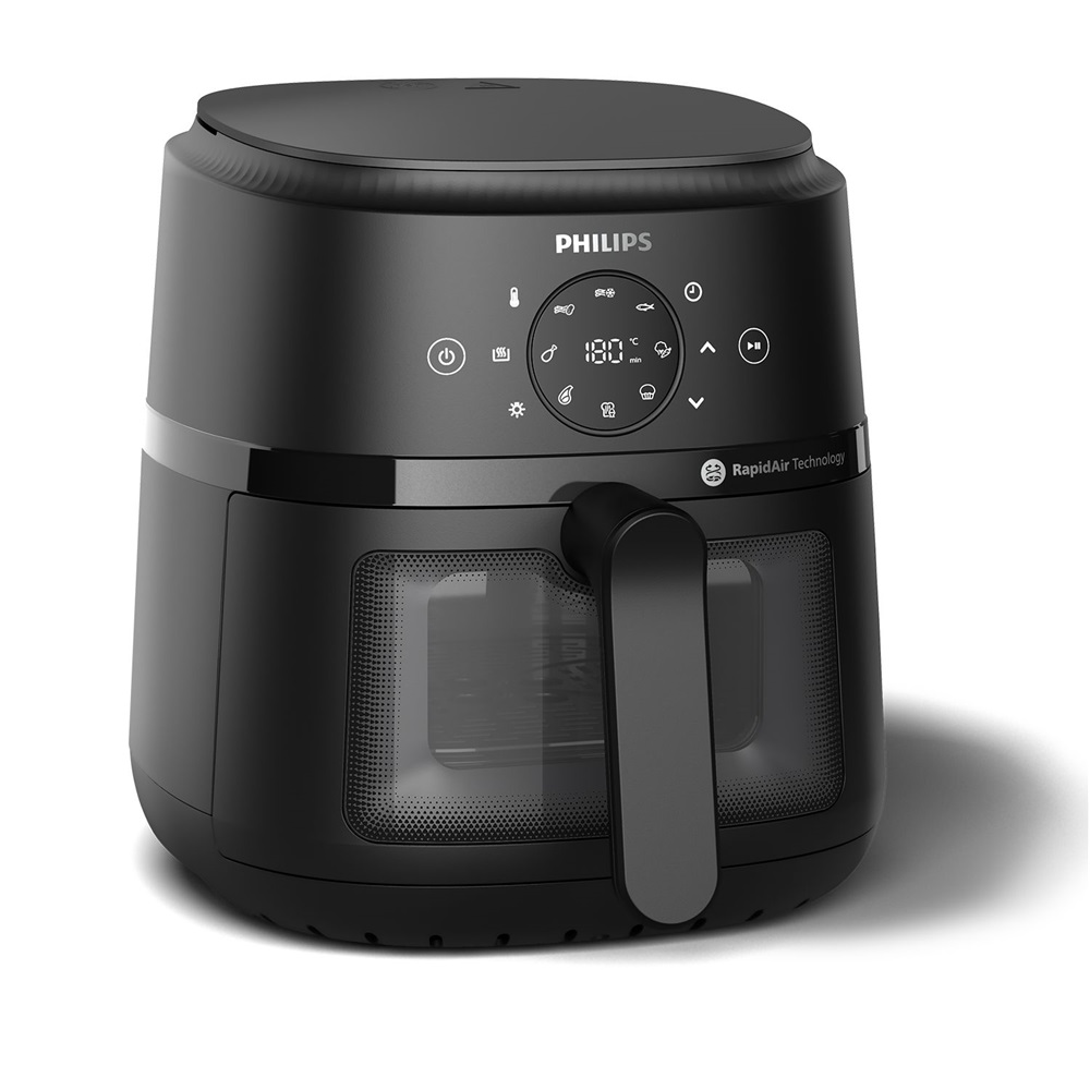 Philips 2000 series NA220/00 friteza Jednostruko 4,2 L Samostojeći 1500 W Friteza na vrući zrak Crno