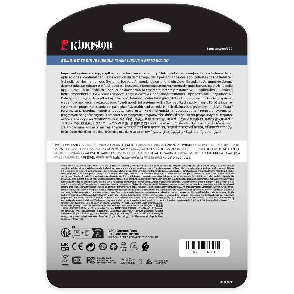 Kingston Technology DC2000B 240 GB M.2 PCI Express 4.0 NVMe 3D TLC