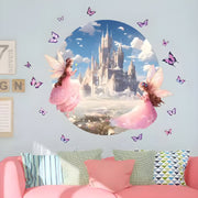 Naljepnica za zid / Tapeta Fairytale Castle KP34638