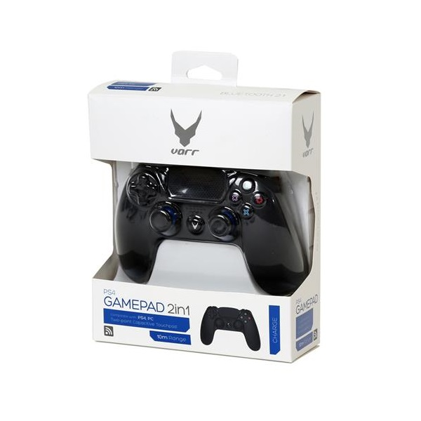 Varr OGPPS4 igraći upravljač Crno Bluetooth Podloga za igre Analogni / Digitalni PC/osobno računalo, PlayStation 4