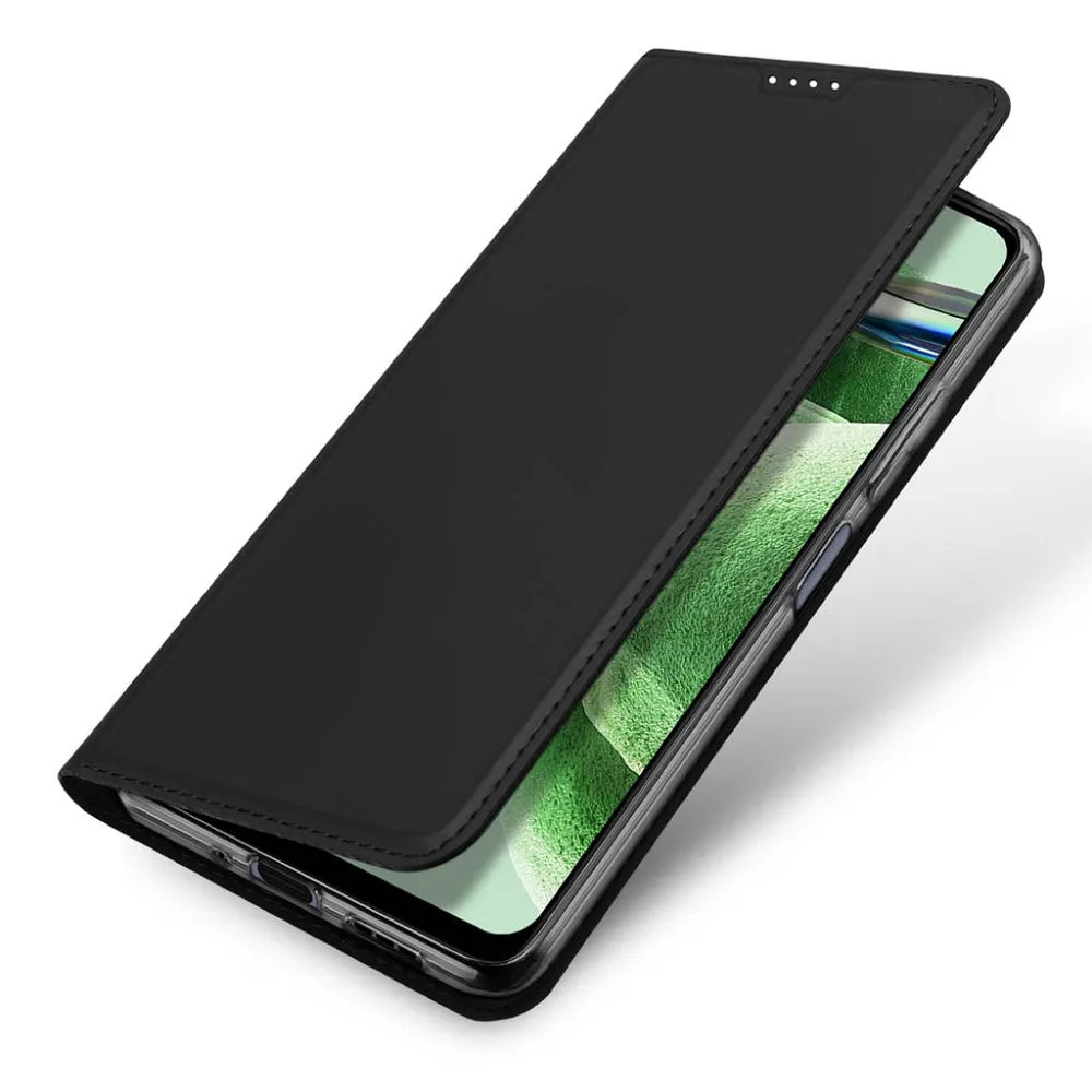 DUX DUCIS Skin Pro – preklopna torbica za Xiaomi Redmi Note 12 5G crna