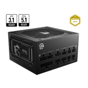 MSI MAG A750GL PCIE5 II jedinica za napajanje 750 W 20+4 pin ATX ATX Crno