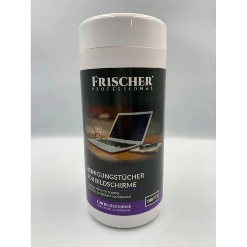 FRISCHER Vlažne maramice za LCD/LED/OLED/PLAZMA ekrane,100 komada