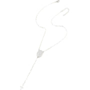 Ogrlica Medaljon PO-39037 - Srebrna KP39037