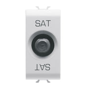 GW utičnica SAT 1M bijela GW10371