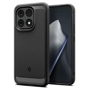 Spigen Rugged Armor maska za Xiaomi 15T mat crna ACS10459