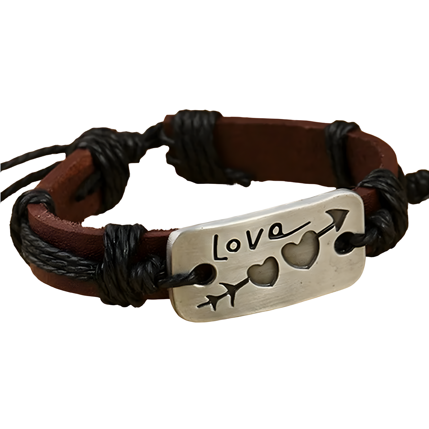 Narukvica Heart Arrow - Crna KP33137