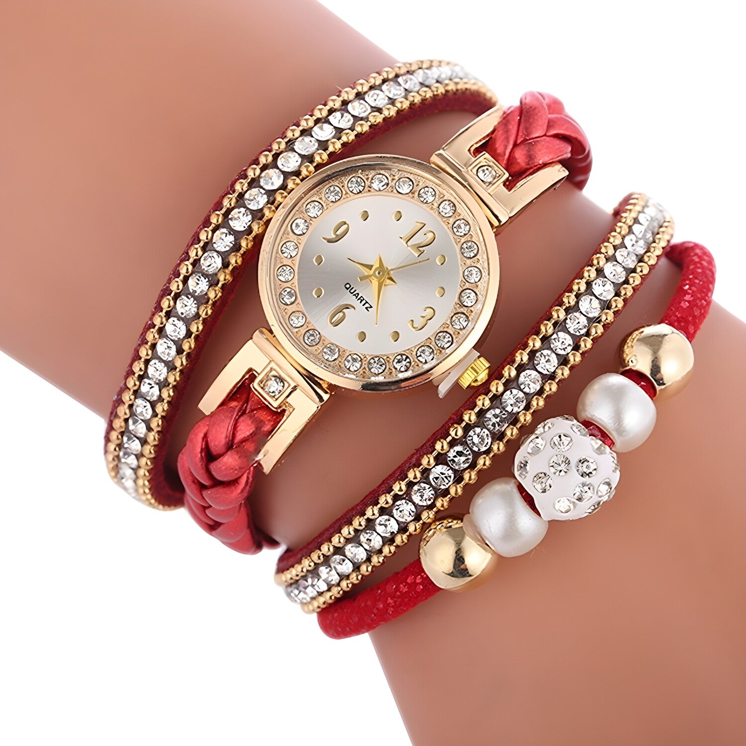 Ženski sat LA-4703 - Crveni KP4703