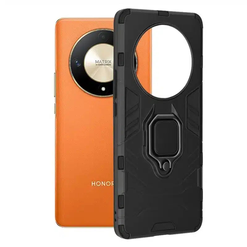 Techsuit Silicone Shield maska za Honor Magic6 Lite -crna