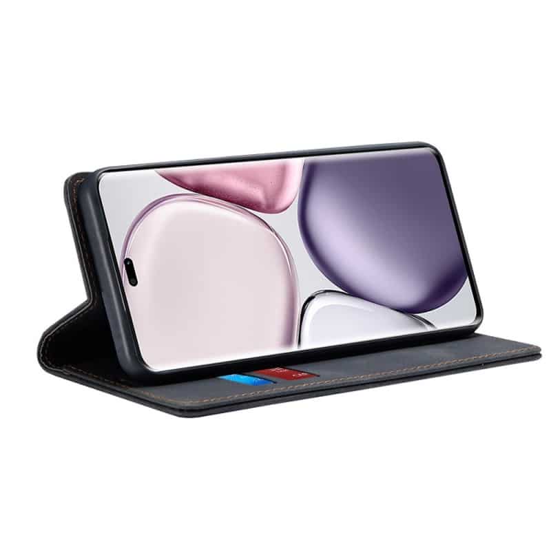 Techsuit Confy Cover preklopna futrola za Honor Magic7 Lite / X9c – crna