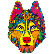 Drvene puzzle - Husky / L KP21953