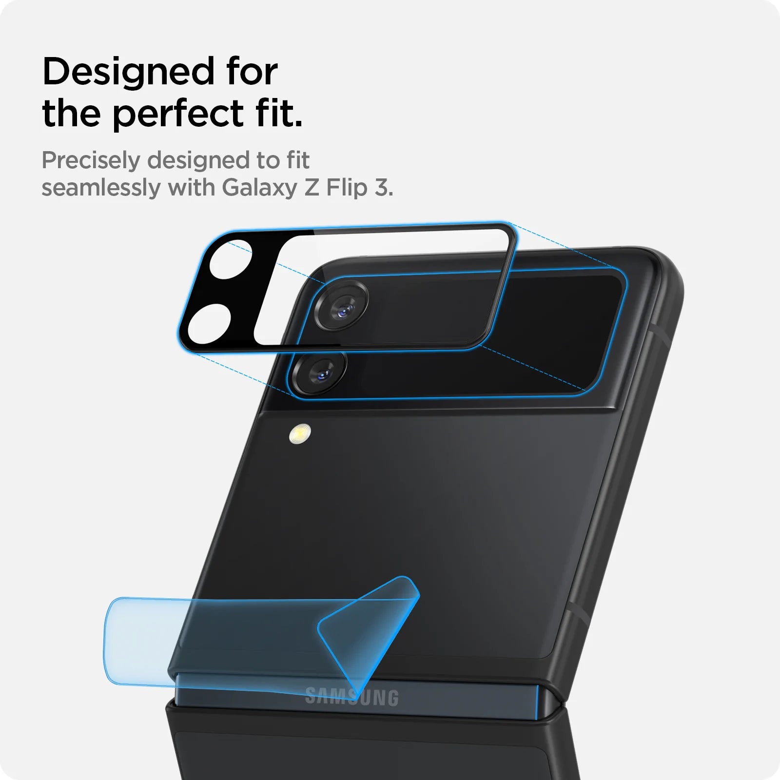 Spigen - Optik.TR staklo za kameru (2 kom) - Samsung Galaxy Z Flip 3 5G