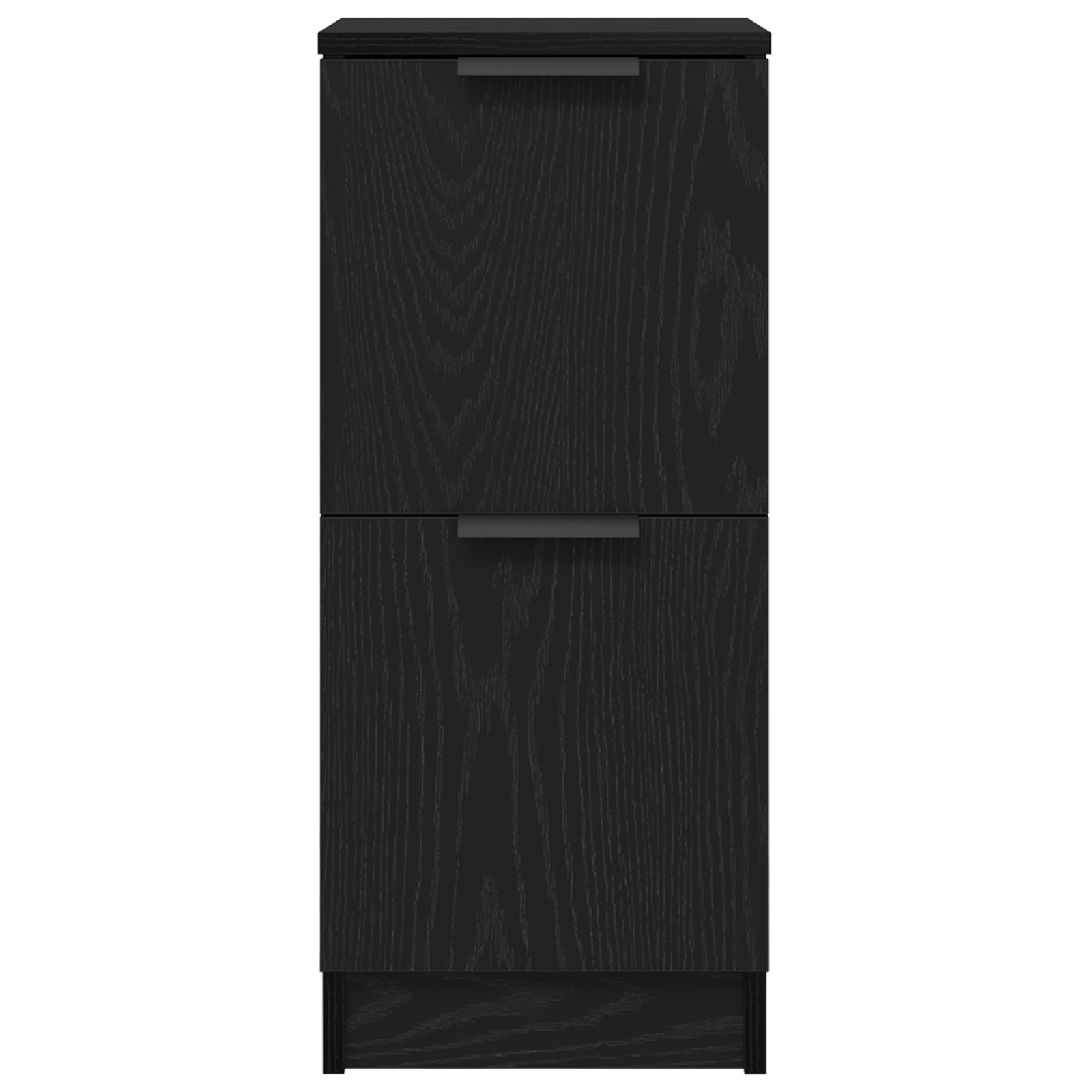 Kreveta 3 pcs Crni hrast Konstruirano drvo