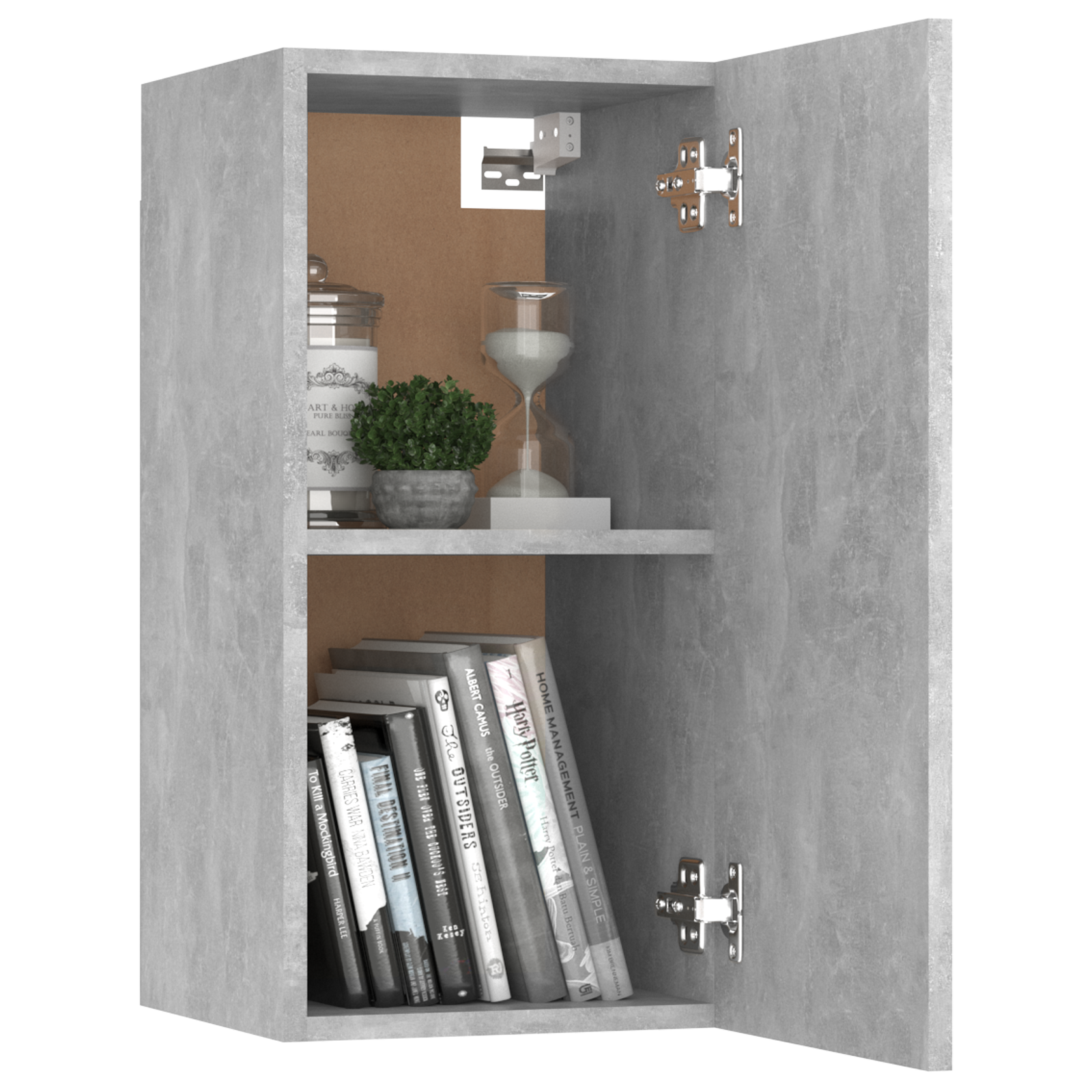 | TV ormarić | 2 pcs Beton siva 30.5 x 30 x 60 cm Konstruirano drvo