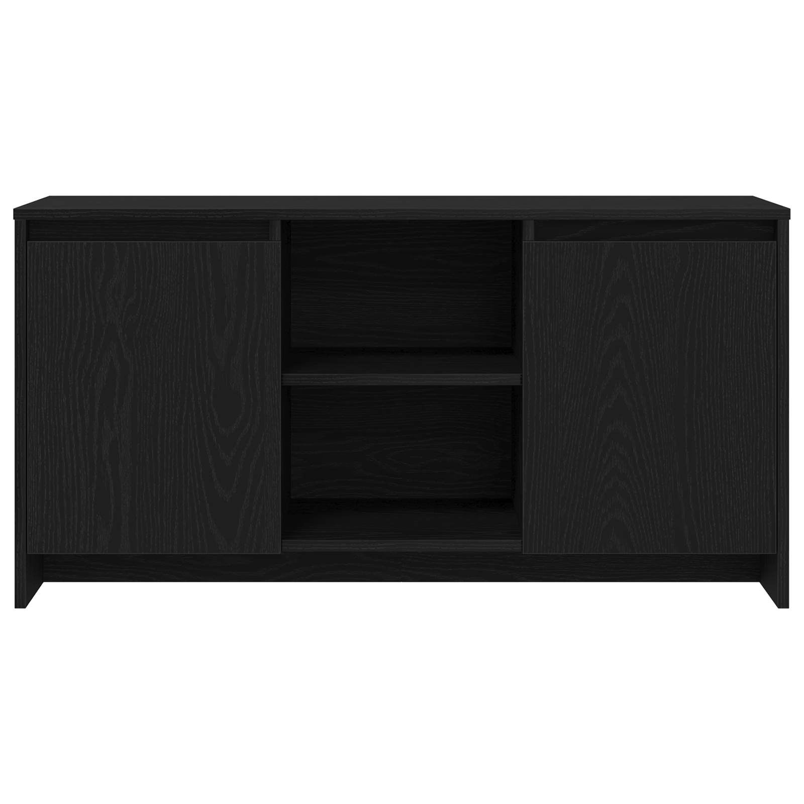 TV ormar Crni hrast 102 x 37,5 x 52,5 cm Konstruirano drvo