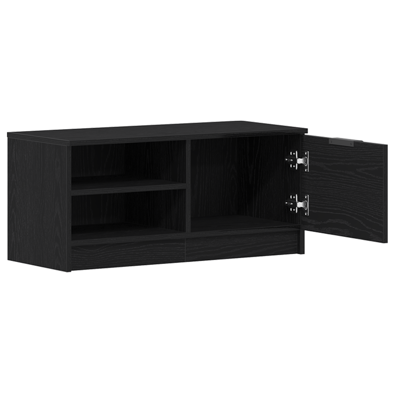 TV ormar Crni hrast 80 x 35 x 36,5 cm Konstruirano drvo