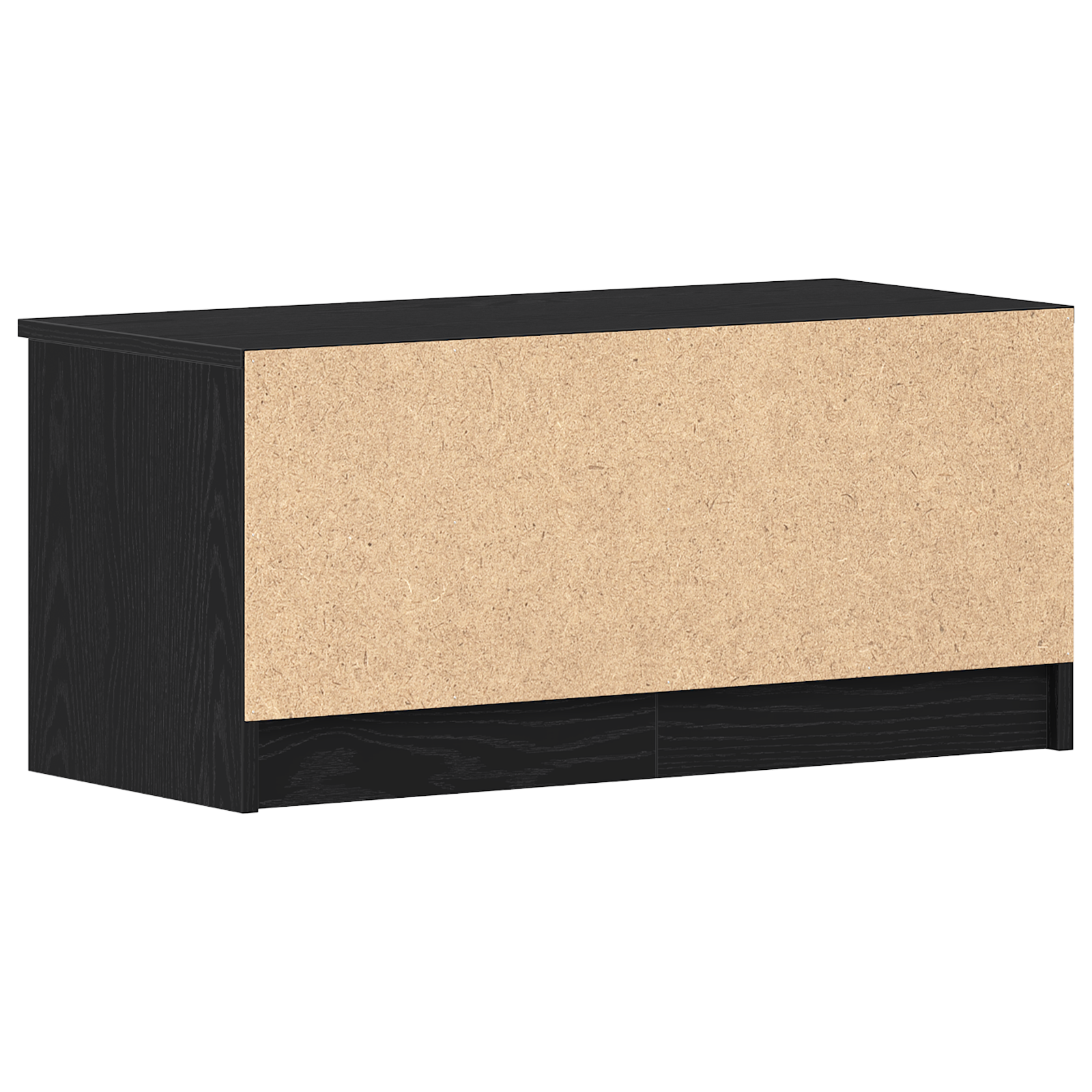 TV ormar 2 pcs Crni hrast 80 x 35 x 36,5 cm Konstruirano drvo