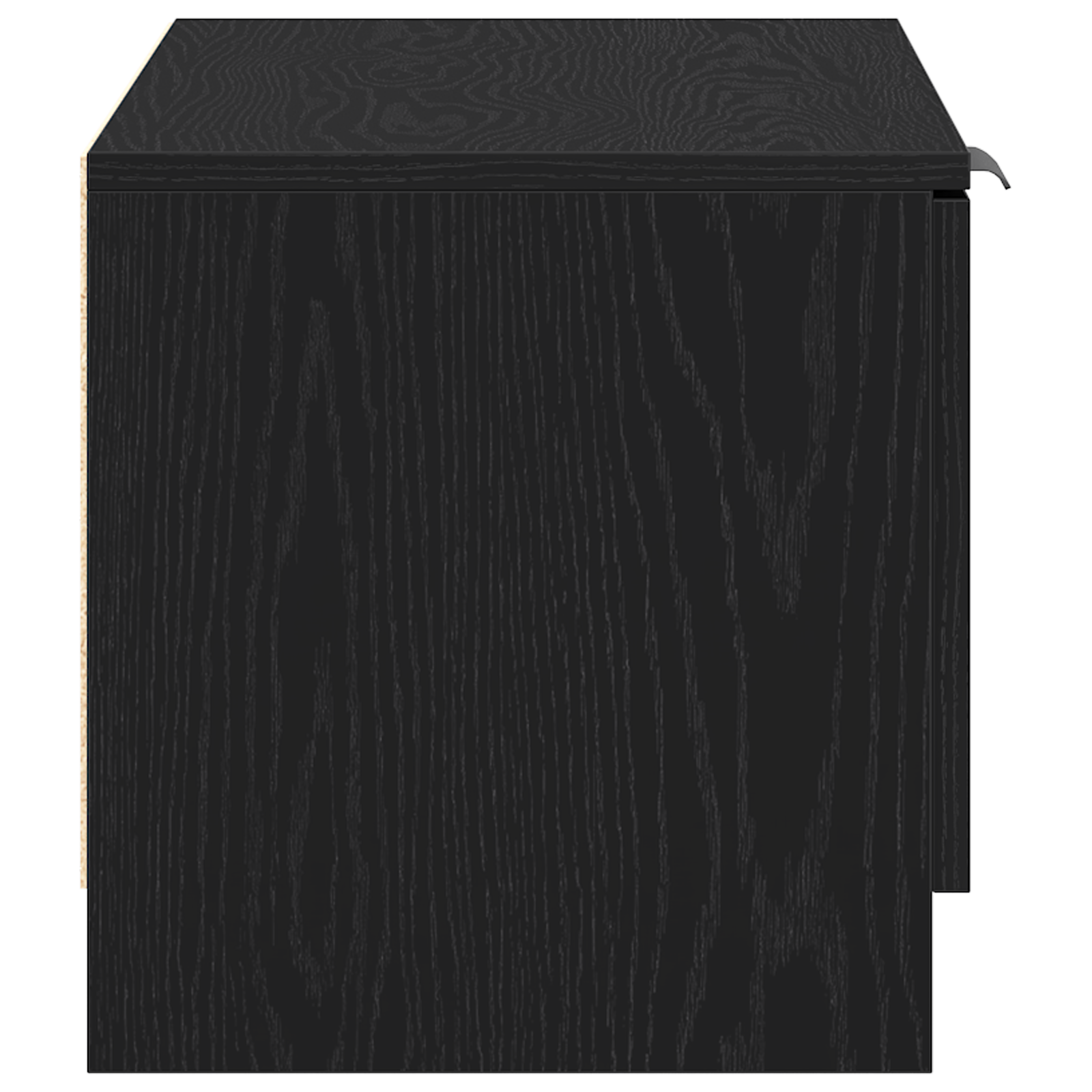 TV ormar 2 pcs Crni hrast 80 x 35 x 36,5 cm Konstruirano drvo