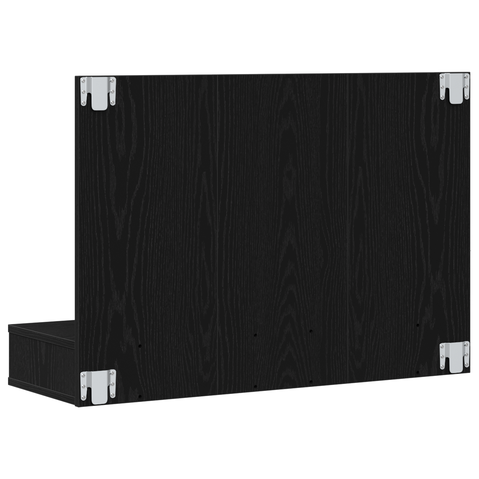 Ogledalo ormar Crni hrast 90 x 31,5 x 62 cm Konstruirano drvo