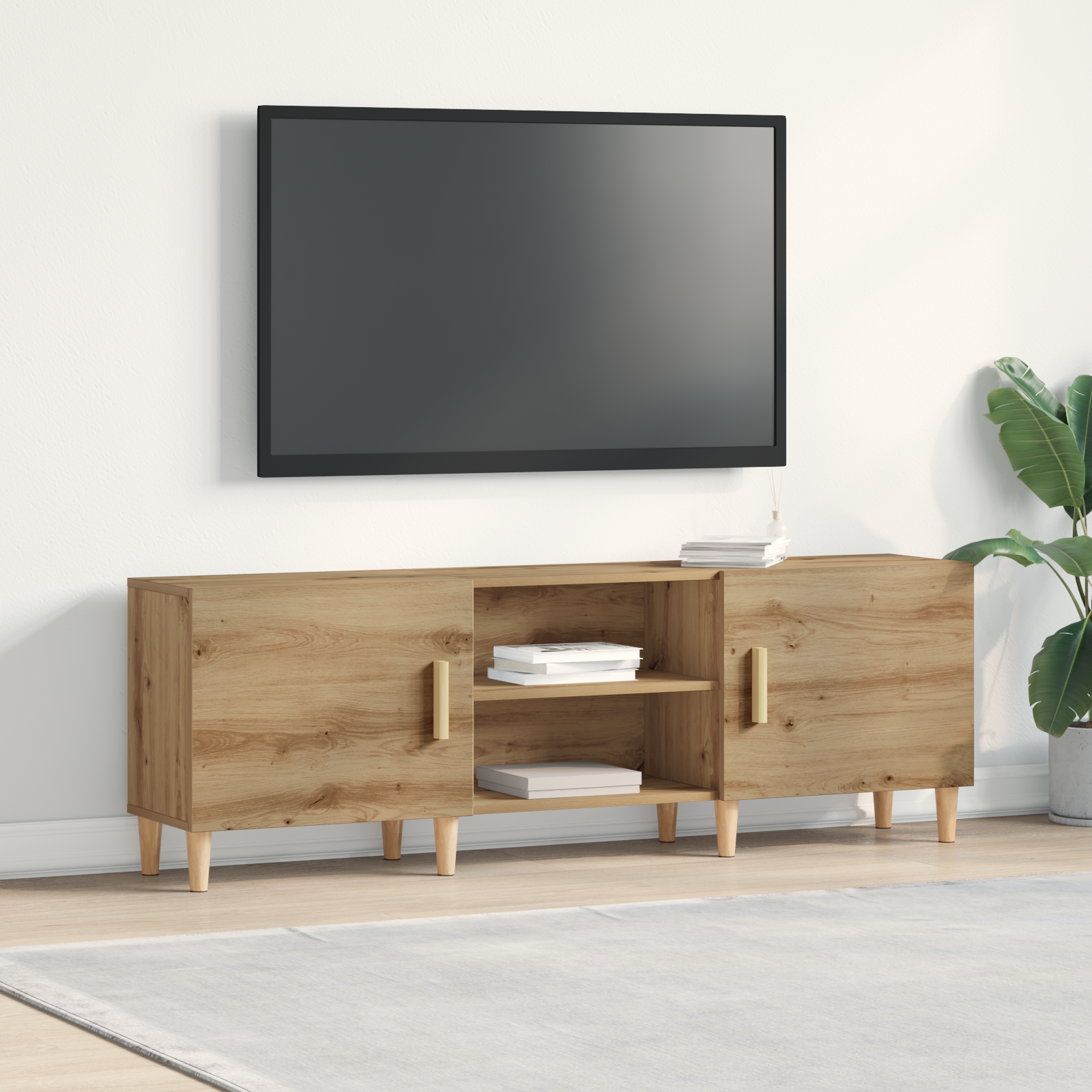 TV ormar hrast artisan 150 x 30 x 50 cm Konstruirano drvo