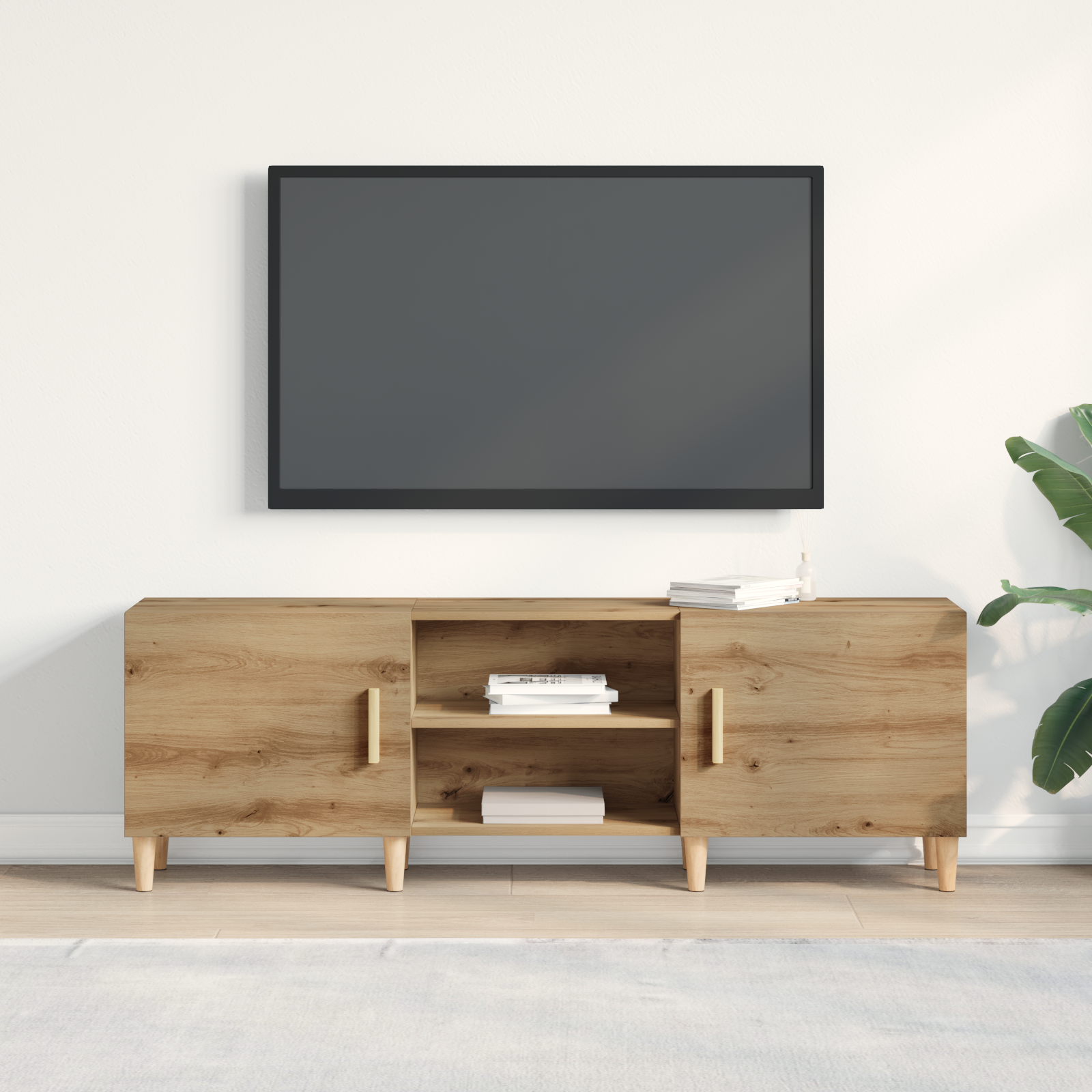 TV ormar hrast artisan 150 x 30 x 50 cm Konstruirano drvo